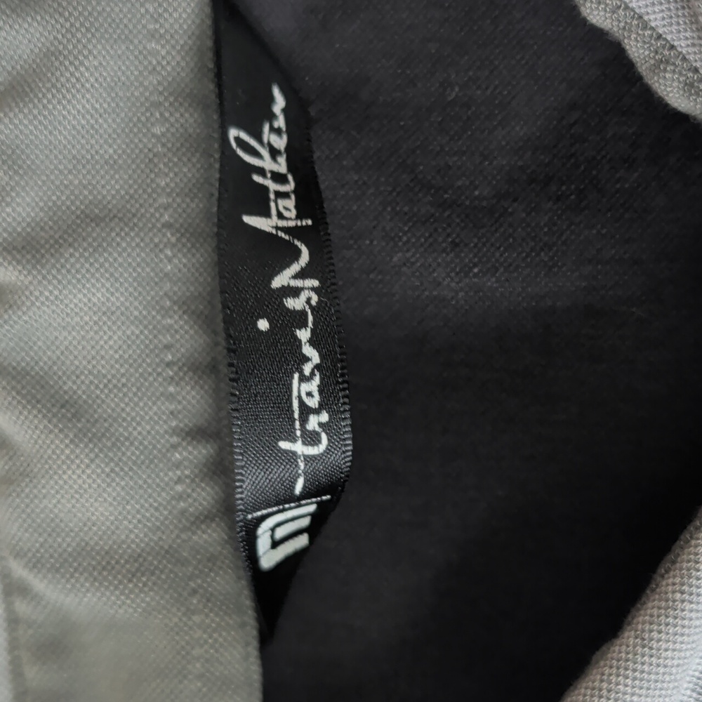 Travis Mathew Black Polo with Gray Accents - Picture 2 of 6